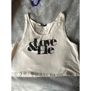 American Eagle Crop Top